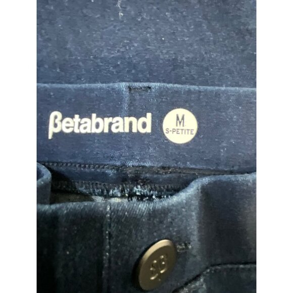 Betabrand Women's‎ S-Petite Medium Blue Denim Pants Pockets - Picture 4 of 8